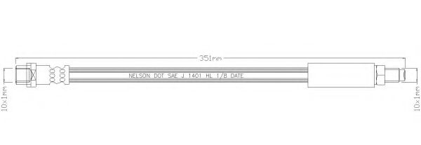 REMKAFLEX 6036 Тормозной шланг для MERCEDESBENZ (Мерседес бенц) REMKAFLEX 6036 Тормозной шланг для MERCEDESBENZ (Мерседес бенц)
