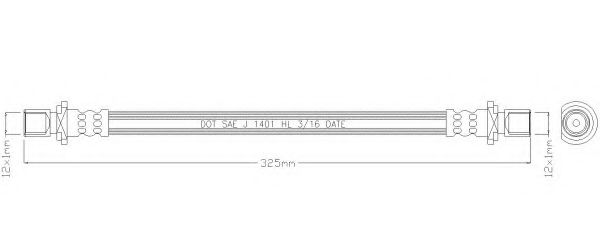 REMKAFLEX 6420 Шланг сцепления для LAND ROVER RANGE ROVER II (Ленд ровер/лэнд ровер Рангэ ровер 2) REMKAFLEX 6420 Шланг сцепления для LAND ROVER RANGE ROVER II (Ленд ровер/лэнд ровер Рангэ ровер 2)