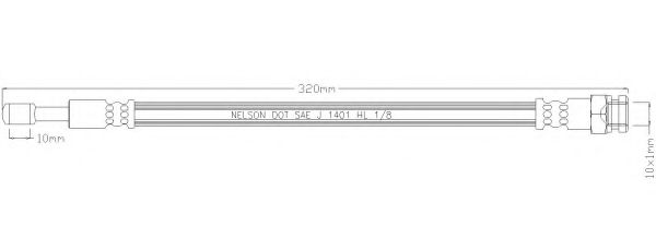 REMKAFLEX 6755 Тормозной шланг для HYUNDAI EMBERA V (Хендай Эмбэра v) REMKAFLEX 6755 Тормозной шланг для HYUNDAI EMBERA V (Хендай Эмбэра v)