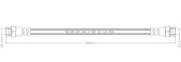 REMKAFLEX 6798 Тормозной шланг для HYUNDAI SATELLITE (Хендай Сатэллитэ) REMKAFLEX 6798 Тормозной шланг для HYUNDAI SATELLITE (Хендай Сатэллитэ)