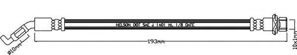 REMKAFLEX 7200 Тормозной шланг для TOYOTA (Тойота/тоета) REMKAFLEX 7200 Тормозной шланг для TOYOTA (Тойота/тоета)