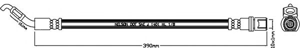 REMKAFLEX 7252 Тормозной шланг для LEXUS (Лексус) REMKAFLEX 7252 Тормозной шланг для LEXUS (Лексус)