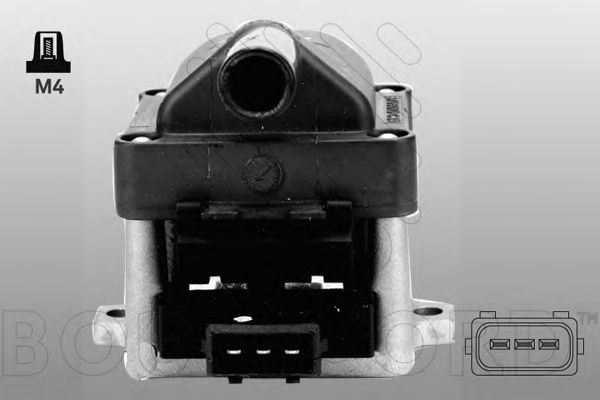 BOUGICORD 155026 Катушка зажигания для VOLKSWAGEN DERBY (Фольксваген Дэрбъ) BOUGICORD 155026 Катушка зажигания для VOLKSWAGEN DERBY (Фольксваген Дэрбъ)