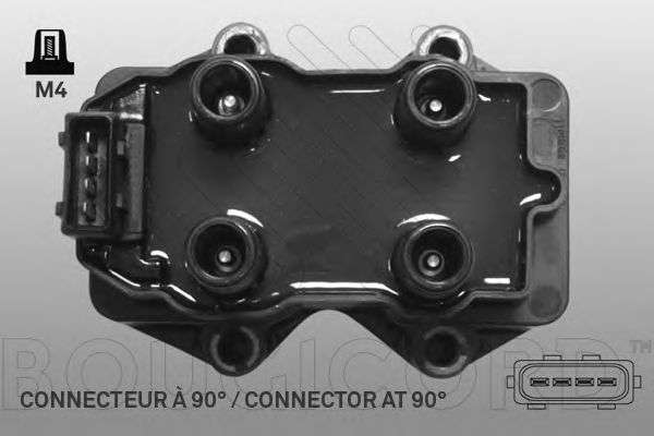 BOUGICORD 155033 Катушка зажигания для PEUGEOT 205 II (Пежо 205 2) BOUGICORD 155033 Катушка зажигания для PEUGEOT 205 II (Пежо 205 2)