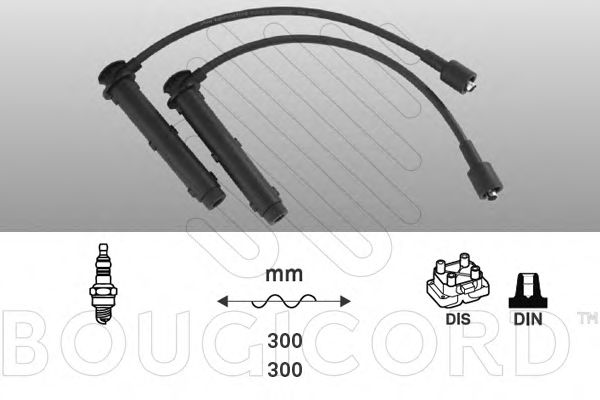 BOUGICORD 8110 Комплект проводов зажигания для ROVER 400 (Ровер 400) BOUGICORD 8110 Комплект проводов зажигания для ROVER 400 (Ровер 400)