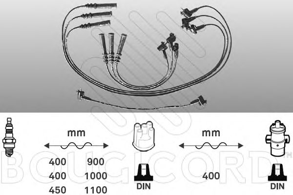 BOUGICORD 7195 Комплект проводов зажигания для TOYOTA 4 RUNNER (Тойота/тоета 4 руннэр) BOUGICORD 7195 Комплект проводов зажигания для TOYOTA 4 RUNNER (Тойота/тоета 4 руннэр)