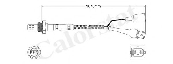 CALORSTAT by Vernet LS130040 Лямбда-зонд для VOLVO 960 (Вольво 960) CALORSTAT by Vernet LS130040 Лямбда-зонд для VOLVO 960 (Вольво 960)