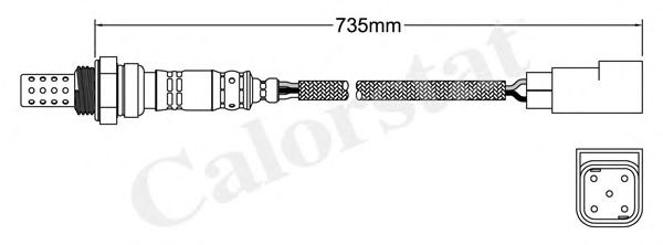 CALORSTAT by Vernet LS140027 Лямбда-зонд для FORD SCORPIO II (Форд Скорпио 2) CALORSTAT by Vernet LS140027 Лямбда-зонд для FORD SCORPIO II (Форд Скорпио 2)