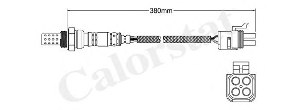 CALORSTAT by Vernet LS140273 Лямбда-зонд для RENAULT SAFRANE II (Рено Сафран 2) CALORSTAT by Vernet LS140273 Лямбда-зонд для RENAULT SAFRANE II (Рено Сафран 2)