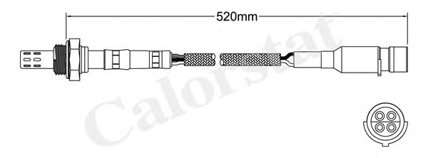 CALORSTAT by Vernet LS140316 Лямбда-зонд для BMW 3 (Бмв 3) CALORSTAT by Vernet LS140316 Лямбда-зонд для BMW 3 (Бмв 3)