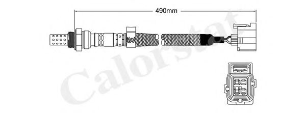 CALORSTAT by Vernet LS140543 Лямбда-зонд для CHRYSLER PT CRUISER (Крайслер Пт cруисэр) CALORSTAT by Vernet LS140543 Лямбда-зонд для CHRYSLER PT CRUISER (Крайслер Пт cруисэр)