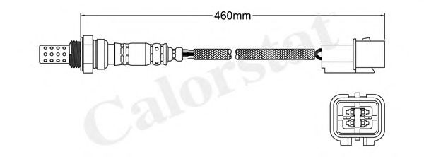 CALORSTAT by Vernet LS140658 Лямбда-зонд для MITSUBISHI GRANDIS (Митсубиши/митсубиси Грандис) CALORSTAT by Vernet LS140658 Лямбда-зонд для MITSUBISHI GRANDIS (Митсубиши/митсубиси Грандис)