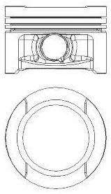 NÜRAL 87-105900-00 Поршень для VOLKSWAGEN CABRIO IV (Фольксваген Cабрио иv) NÜRAL 87-105900-00 Поршень для VOLKSWAGEN CABRIO IV (Фольксваген Cабрио иv)
