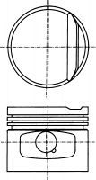 NÜRAL 87-109400-10 Поршень для SEAT TOLEDO (Сеат Толэдо) NÜRAL 87-109400-10 Поршень для SEAT TOLEDO (Сеат Толэдо)