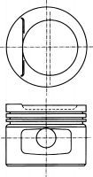 NÜRAL 87-109707-10 Поршень для SEAT TOLEDO (Сеат Толэдо) NÜRAL 87-109707-10 Поршень для SEAT TOLEDO (Сеат Толэдо)
