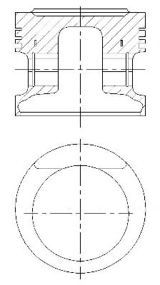 NÜRAL 87-109700-20 Поршень для VOLKSWAGEN CORSAR (Фольксваген Cорсар) NÜRAL 87-109700-20 Поршень для VOLKSWAGEN CORSAR (Фольксваген Cорсар)
