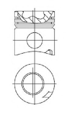 NÜRAL 87-783000-10 Поршень для IVECO EUROSTAR (Ивеко Эуростар) NÜRAL 87-783000-10 Поршень для IVECO EUROSTAR (Ивеко Эуростар)