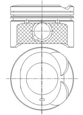 NÜRAL 87-426700-00 Поршень для TOYOTA AVENSIS (Тойота/тоета Авенсис) NÜRAL 87-426700-00 Поршень для TOYOTA AVENSIS (Тойота/тоета Авенсис)