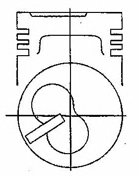 NÜRAL 87-373800-40 Поршень для TOYOTA HIACE SBV IV (Тойота/тоета Хиаcэ сбv иv) NÜRAL 87-373800-40 Поршень для TOYOTA HIACE SBV IV (Тойота/тоета Хиаcэ сбv иv)