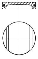 NÜRAL 87-521600-00 Поршень для ROVER 75 ER (Ровер 75 эр) NÜRAL 87-521600-00 Поршень для ROVER 75 ER (Ровер 75 эр)