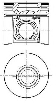 NÜRAL 87-437000-10 Поршень для FORD NEO CONNECT (Форд Нэо cоннэcт) NÜRAL 87-437000-10 Поршень для FORD NEO CONNECT (Форд Нэо cоннэcт)