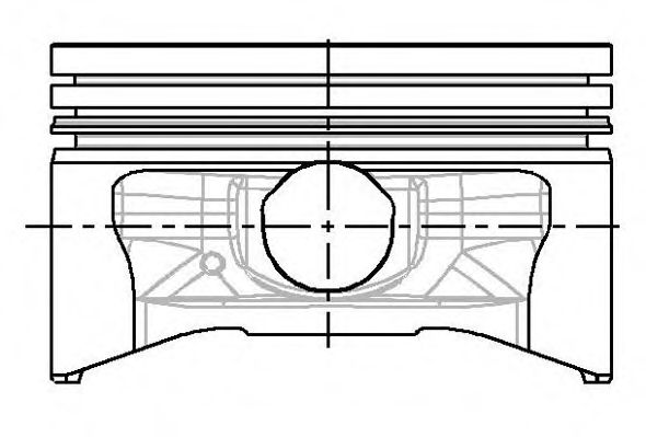 NÜRAL 87-104200-40 Поршень для RENAULT TONDAR 90 I (Рено Тондар 90 и) NÜRAL 87-104200-40 Поршень для RENAULT TONDAR 90 I (Рено Тондар 90 и)