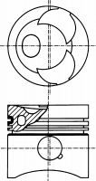 NÜRAL 87-176708-00 Поршень для MERCEDES-BENZ T2/L (Мэрcэдэс-бэнз Т2/л) NÜRAL 87-176708-00 Поршень для MERCEDES-BENZ T2/L (Мэрcэдэс-бэнз Т2/л)