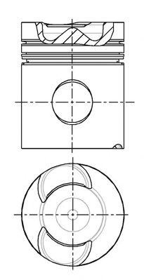 NÜRAL 87-962000-80 Поршень для SCANIA 3 (Сканиа 3) NÜRAL 87-962000-80 Поршень для SCANIA 3 (Сканиа 3)