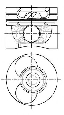 NÜRAL 87-743100-00 Поршень для MERCEDES-BENZ VARIO (Мэрcэдэс-бэнз Vарио) NÜRAL 87-743100-00 Поршень для MERCEDES-BENZ VARIO (Мэрcэдэс-бэнз Vарио)