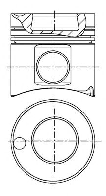 NÜRAL 87-179300-80 Поршень для MERCEDESBENZ (Мерседес бенц) NÜRAL 87-179300-80 Поршень для MERCEDESBENZ (Мерседес бенц)