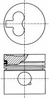 NÜRAL 87-110100-00 Поршень для ALFA ROMEO 168 (Альфа ромео 168) NÜRAL 87-110100-00 Поршень для ALFA ROMEO 168 (Альфа ромео 168)