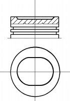 NÜRAL 87-215300-10 Поршень для ALFA ROMEO 168 (Альфа ромео 168) NÜRAL 87-215300-10 Поршень для ALFA ROMEO 168 (Альфа ромео 168)
