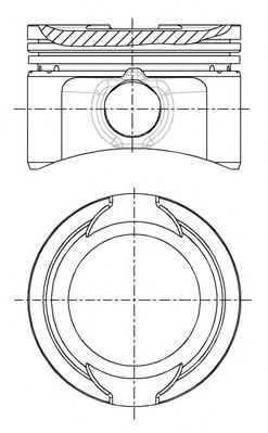 NÜRAL 87-138400-10 Поршень для LANCIA Y (Лансиа/лянча Ъ) NÜRAL 87-138400-10 Поршень для LANCIA Y (Лансиа/лянча Ъ)