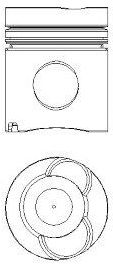 NÜRAL 87-960900-00 Поршень для SCANIA 3 (Сканиа 3) NÜRAL 87-960900-00 Поршень для SCANIA 3 (Сканиа 3)