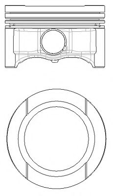 NÜRAL 87-148300-00 Поршень для VOLKSWAGEN TOURAN (Фольксваген Туран) NÜRAL 87-148300-00 Поршень для VOLKSWAGEN TOURAN (Фольксваген Туран)