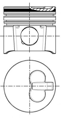 NÜRAL 87-152000-10 Поршень для SUZUKI JIMNY (Сузуки Жимнъ) NÜRAL 87-152000-10 Поршень для SUZUKI JIMNY (Сузуки Жимнъ)