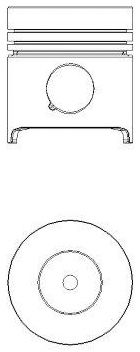 NÜRAL 87-781900-10 Поршень для FIAT 66 (Фиат 66) NÜRAL 87-781900-10 Поршень для FIAT 66 (Фиат 66)