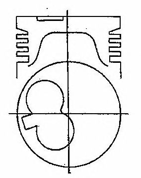 NÜRAL 87-529600-00 Поршень для TOYOTA LAND CRUISER 80 (Тойота/тоета Ленд крузер 80) NÜRAL 87-529600-00 Поршень для TOYOTA LAND CRUISER 80 (Тойота/тоета Ленд крузер 80)