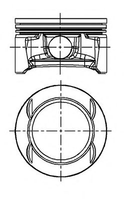 NÜRAL 87-429500-00 Поршень Z 14 XEP для OPEL CORSA CLASSIC (Опель Корса классик) NÜRAL 87-429500-00 Поршень Z 14 XEP для OPEL CORSA CLASSIC (Опель Корса классик)