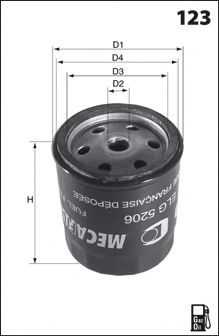 MECAFILTER ELG5547 Топливный фильтр для VOLVO (Вольво) MECAFILTER ELG5547 Топливный фильтр для VOLVO (Вольво)