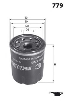 MECAFILTER ELH4243 Масляный фильтр для NISSAN FAIRLADY Z (Ниссан Фаирладъ з) MECAFILTER ELH4243 Масляный фильтр для NISSAN FAIRLADY Z (Ниссан Фаирладъ з)
