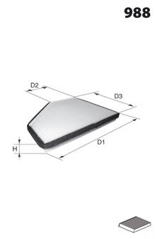 MECAFILTER ELR7031 Фильтр, воздух во внутренном пространстве для RENAULT SAFRANE (Рено Сафранэ) MECAFILTER ELR7031 Фильтр, воздух во внутренном пространстве для RENAULT SAFRANE (Рено Сафранэ)