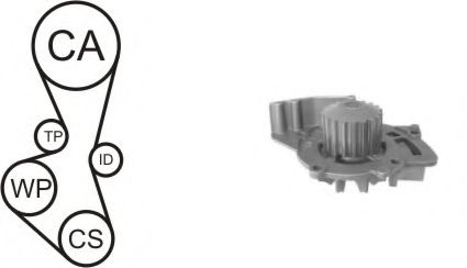 AIRTEX WPK-169001 Комплект ремня ГРМ для CITROëN (Cитроëн) AIRTEX WPK-169001 Комплект ремня ГРМ для CITROëN (Cитроëн)