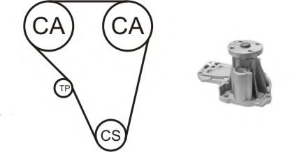 AIRTEX WPK-184801 Комплект ремня ГРМ для FORD IKON V (Форд Икон v) AIRTEX WPK-184801 Комплект ремня ГРМ для FORD IKON V (Форд Икон v)
