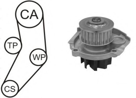 AIRTEX WPK-185201 Комплект ремня ГРМ для FIAT STILO (Фиат Стило) AIRTEX WPK-185201 Комплект ремня ГРМ для FIAT STILO (Фиат Стило)