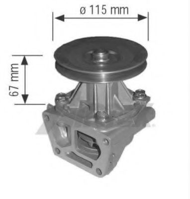 AIRTEX 1288 Водяной насос для FIAT STRADA II (Фиат Страда 2) AIRTEX 1288 Водяной насос для FIAT STRADA II (Фиат Страда 2)