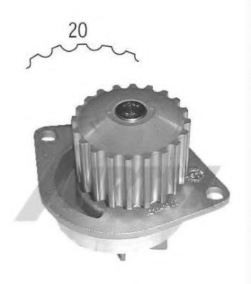 AIRTEX 1419 Водяной насос для PEUGEOT 206 (Пежо 206) AIRTEX 1419 Водяной насос для PEUGEOT 206 (Пежо 206)
