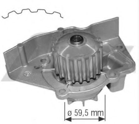 AIRTEX 1564 Водяной насос для PEUGEOT 406 (Пежо 406) AIRTEX 1564 Водяной насос для PEUGEOT 406 (Пежо 406)
