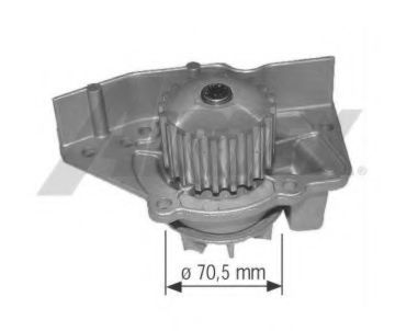 AIRTEX 1579 Водяной насос для PEUGEOT EXPERT (Пежо Эxпэрт) AIRTEX 1579 Водяной насос для PEUGEOT EXPERT (Пежо Эxпэрт)