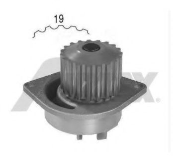 AIRTEX 1600 Водяной насос для PEUGEOT 207 (Пежо 207) AIRTEX 1600 Водяной насос для PEUGEOT 207 (Пежо 207)